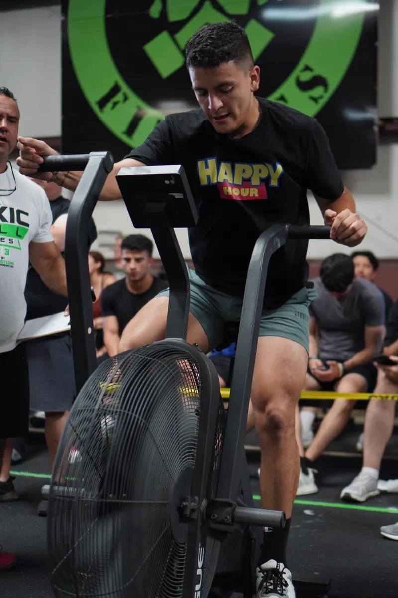Conditioning intervals on the assault bike