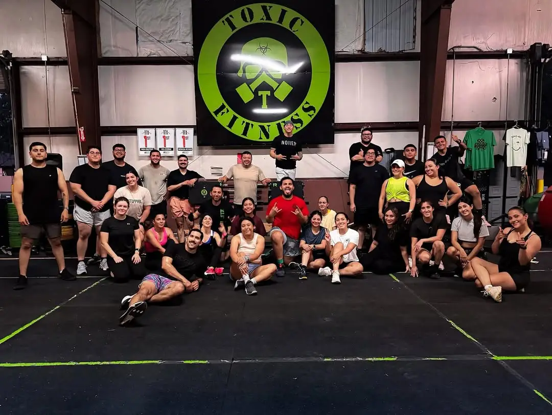 The Toxic Fitness community gathered together