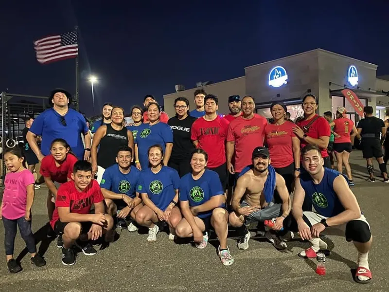 The Toxic Fitness team in matching jerseys